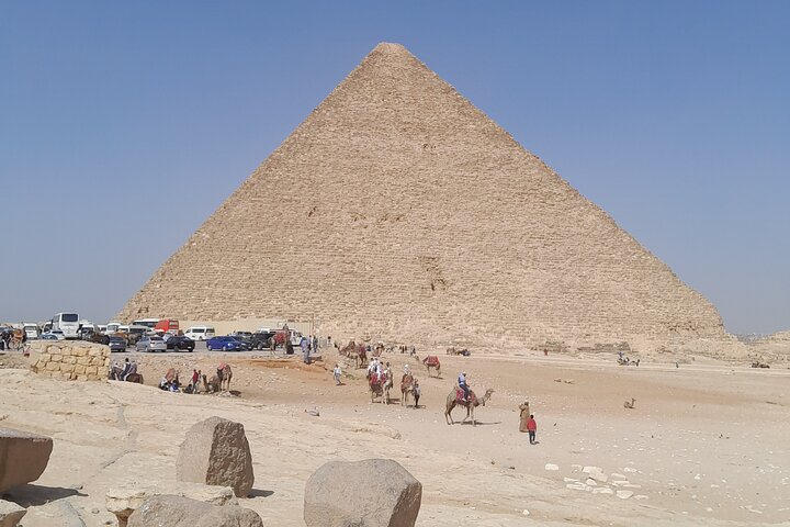 Giza Pyramids and Grand Egyptian Museum full day tour.