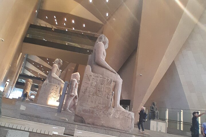 Giza Pyramids and Grand Egyptian Museum full day tour.