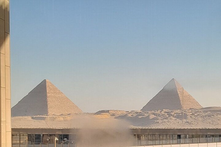 Giza Pyramids and Grand Egyptian Museum full day tour.