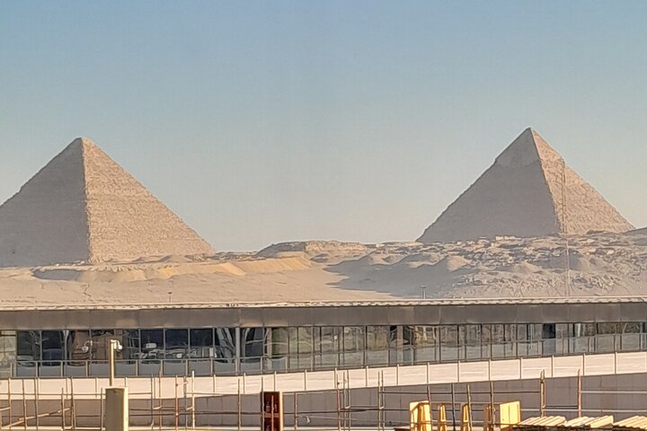 Giza Pyramids and Grand Egyptian Museum full day tour.