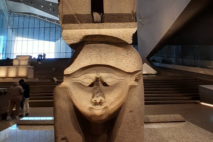 Giza Pyramids and Grand Egyptian Museum full day tour.