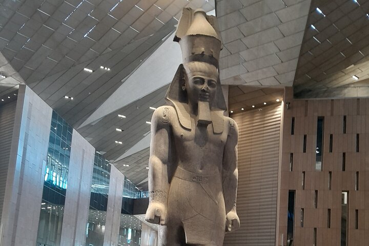 Giza Pyramids and Grand Egyptian Museum full day tour.