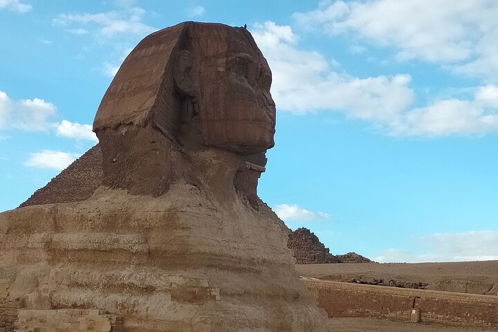 Giza Pyramids and Grand Egyptian Museum full day tour.