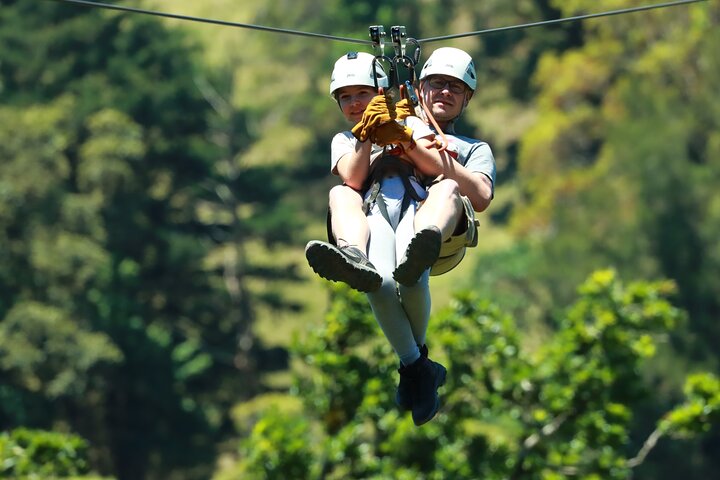 Extreme Zipline tour in Monteverde