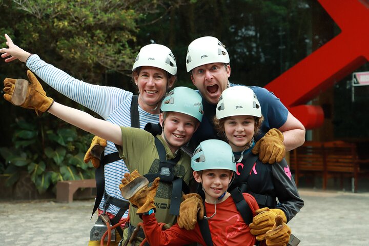 Extreme Zipline tour in Monteverde