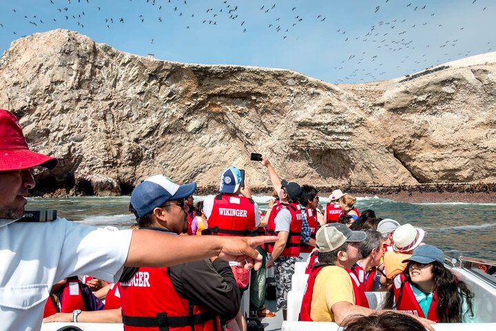 Ballestas Islands and National Reserve from San Martin Port