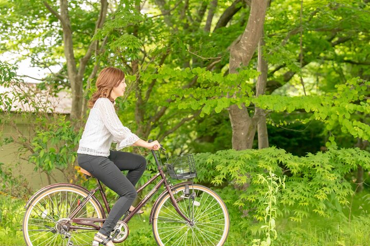 ~Exploring the nature and sightseeing spots of Karuizawa~ Forest bathing cycling