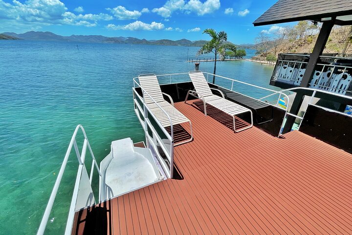 Coron Island Hopping via Private Double Decker Party Boat