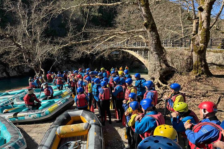 River rafting at Voidomatis River !! Zagori area