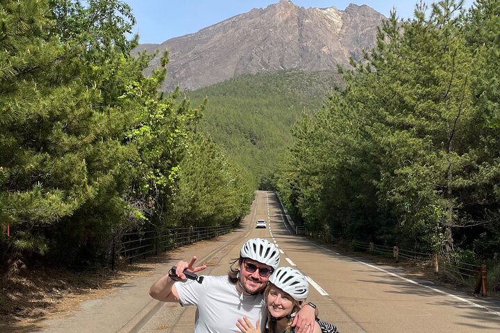 Sakurajima Century Lava Climb Journey with E-bike
