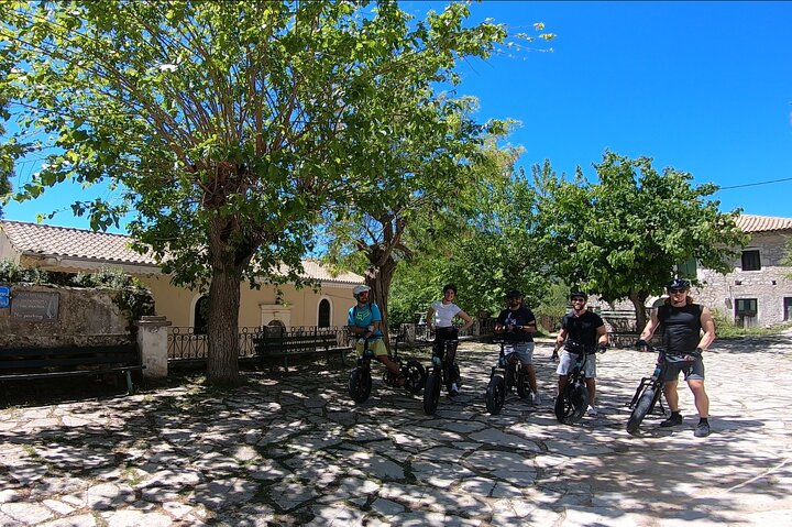 Lefkada: Mountain Gems Electric Fat Bicycle Tour & Tasting
