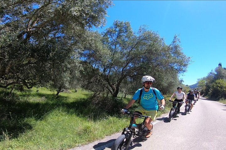 Lefkada: Mountain Gems Electric Fat Bicycle Tour & Tasting