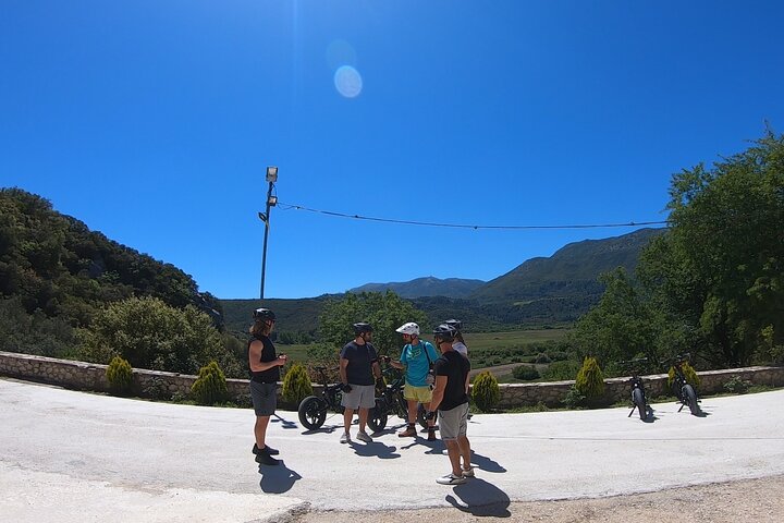 Lefkada: Mountain Gems Electric Fat Bicycle Tour & Tasting