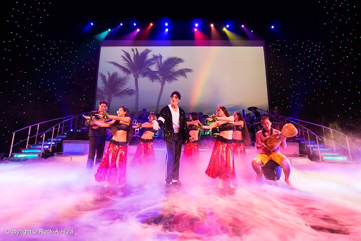 Waikiki Luau Buffet with Optional Rock-A-Hula Show Ticket