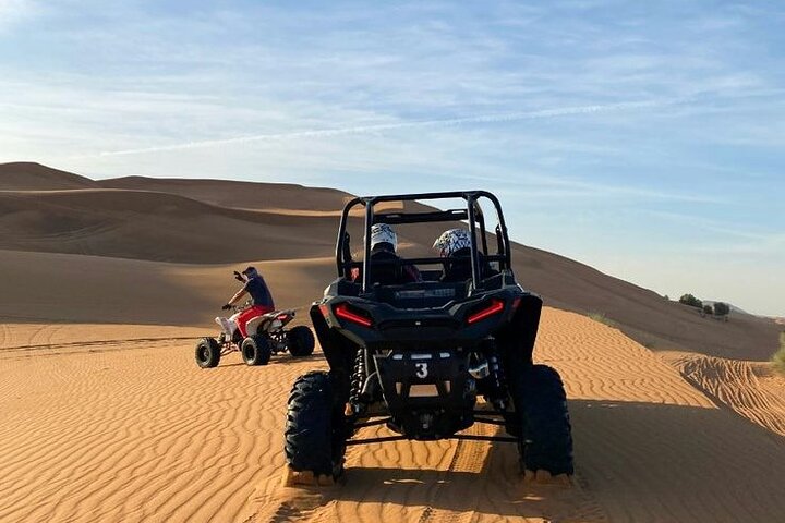 Dubai Desert Safari Dune Bashing ,ATV Quad,Camel Ride and BBQ