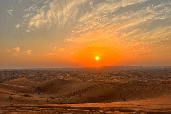 Private Morning Desert Safari with Camel Riding in Dubai