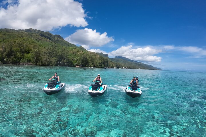 Moorea Solo or Twin 3 hours Jet Ski Tour