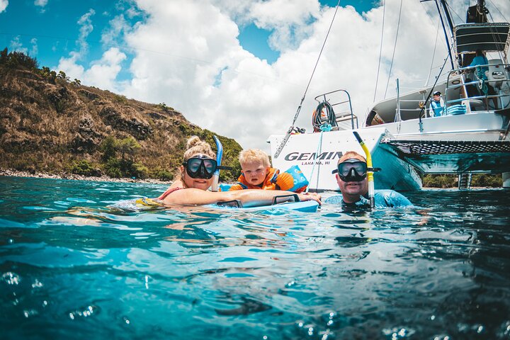 Snorkel Sail Adventure off Ka'anapali Beach in Maui