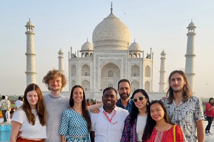 Taj Mahal Sunrise Tour with Skip-the-Line Entry & Expert Guide