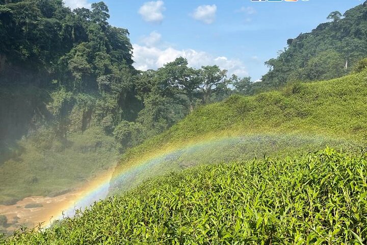 Visit of the Ekom Nkam waterfalls from Douala