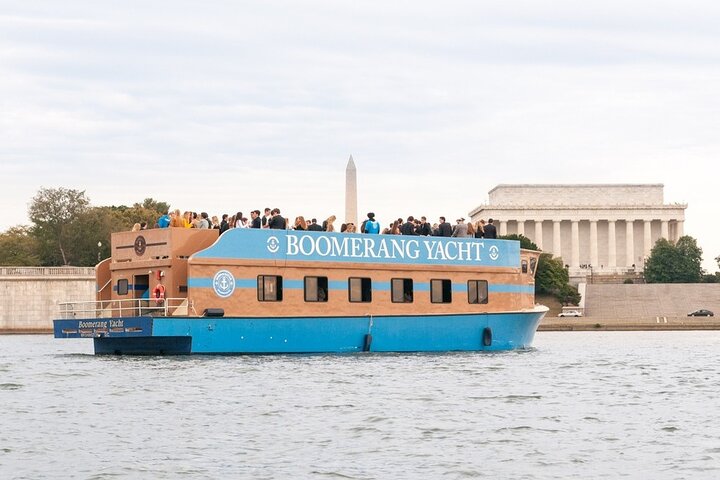 Washington DC Party Yacht Open Bar Cruise on the Potomac
