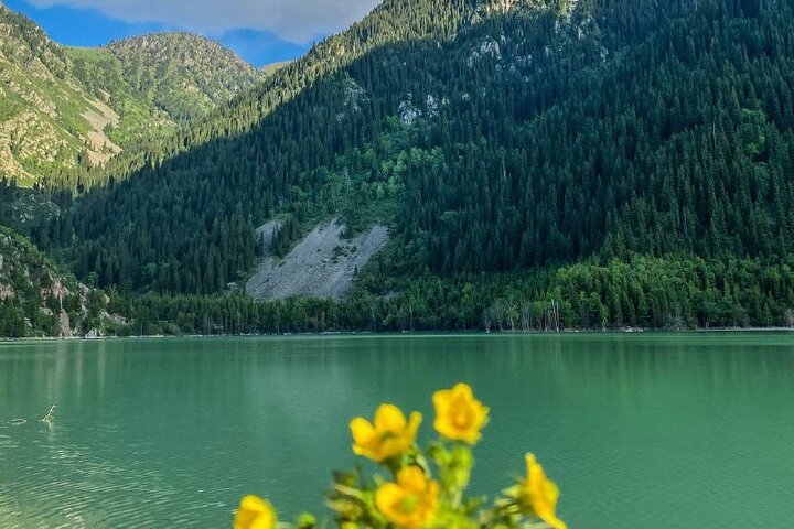 Assy Plateau and Issyk lake and Bear Turgen Waterfall Jeep Tour