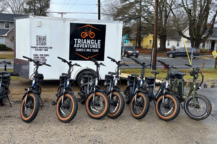 Raleigh Guided E-bike Tour: Ghosts, Mystery, Creepy History
