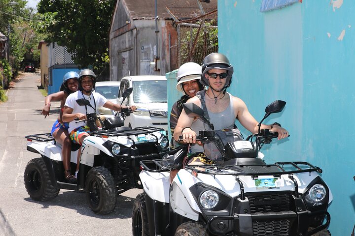 ATV Half Day City Tour in Nassau: Guided Tour With Free Samples