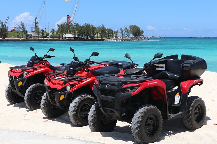 ATV Half Day City Tour in Nassau: Guided Tour With Free Samples