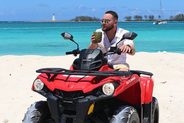ATV Half Day City Tour in Nassau: Guided Tour With Free Samples