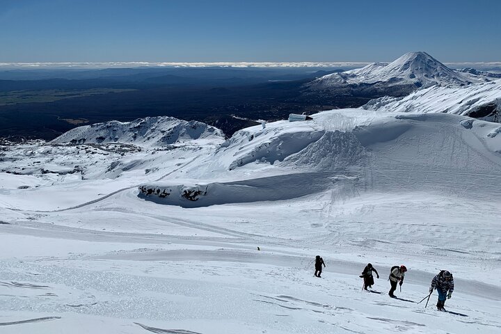 Private VIP Tongariro Overnight Snowshoeing Tour