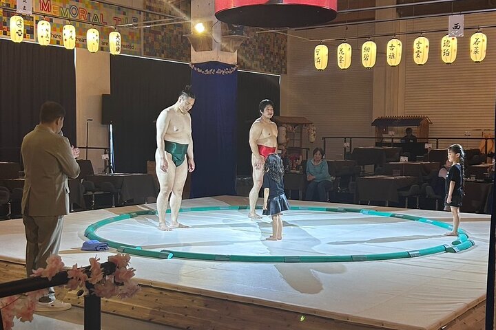 Up-Close Sumo Experience at Ochi Stable: Wear Kimono in Osaka