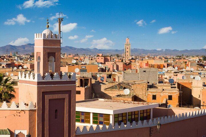 Marrakech from Casablanca with Horse carriage and Camel Ride