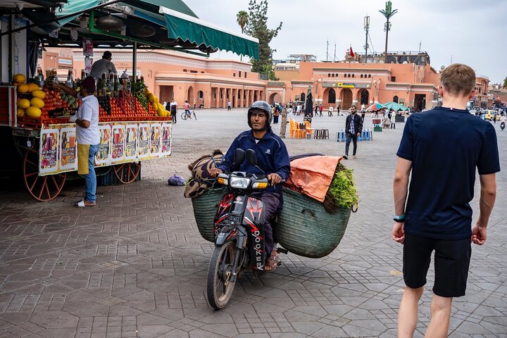 Marrakech from Casablanca with Horse carriage and Camel Ride