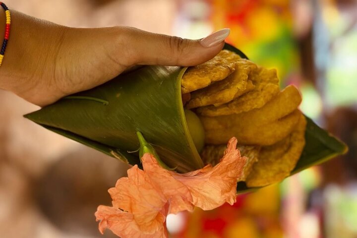 Panama City Visit an Indian town Embera and waterfall with lunch
