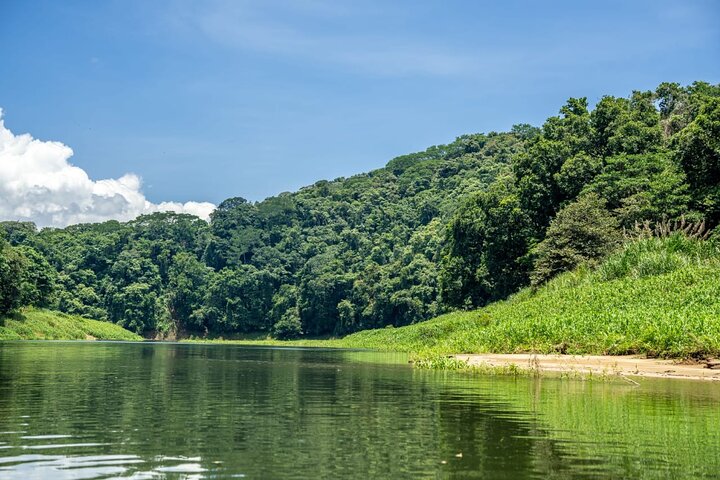 Panama City Visit an Indian town Embera and waterfall with lunch