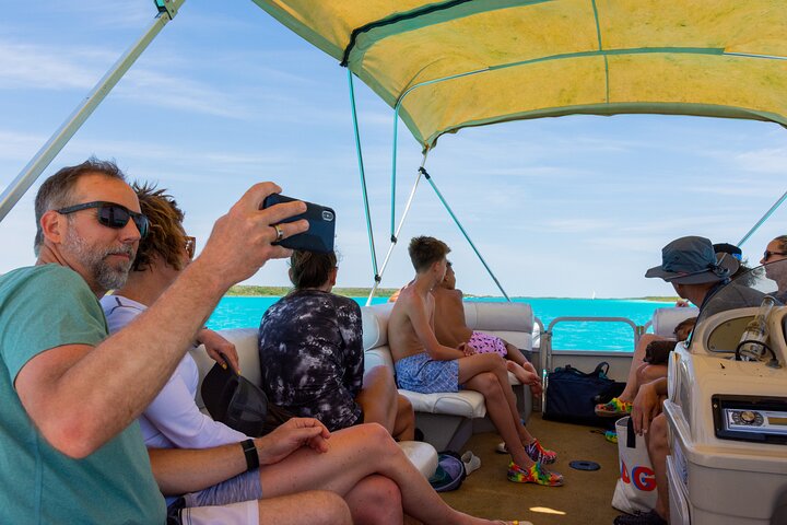 3 hr Pontoon Tour with access to Beach Club and Free Kayaks