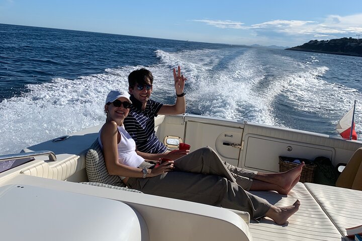 Private Luxury Boat Tour on an Exclusive Day-Cruiser Nice/Monaco