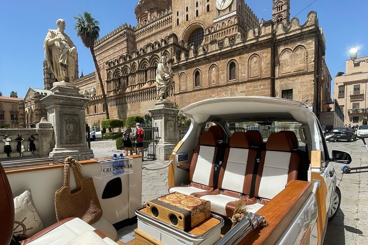 Palermo : Historic Center, Catacombs & Monreale CruiserCar Tour