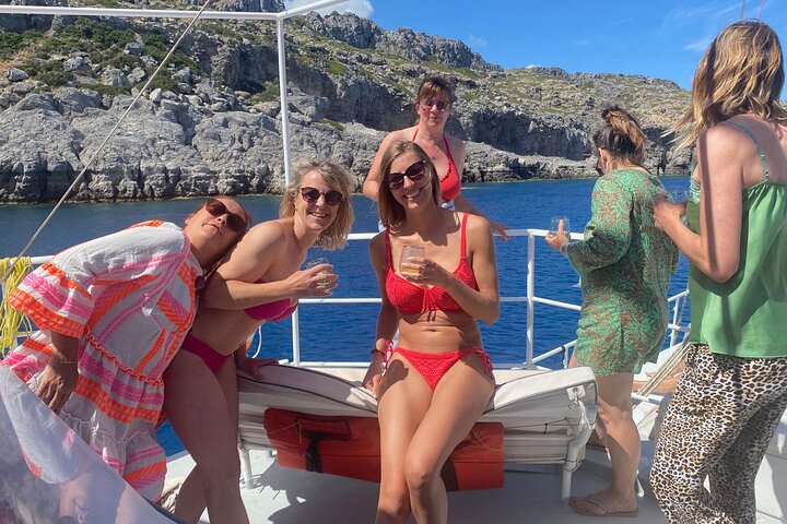 Rhodes Exclusive Swim Cruise Cocktail Open bar & Gourmet Buffet