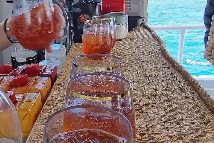 Rhodes Exclusive Swim Cruise Cocktail Open bar & Gourmet Buffet