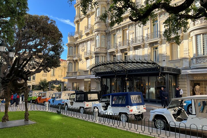Private excursion from Villefranche in Citroën Méhari to Eze and Monaco