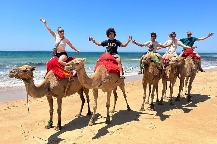 Tangier: Hercules Caves, Cap Spartel & Camel Ride Experience