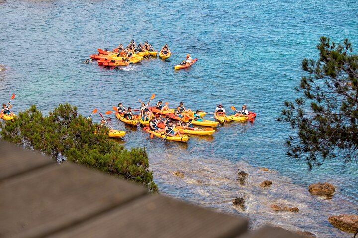 Costa Brava Guided Kayak and Snorkeling Excursion in Playa de Aro