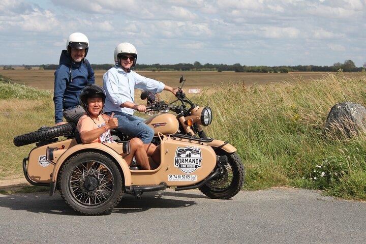 Normandy WWII Private Half-day Sidecar Tour From Bayeux