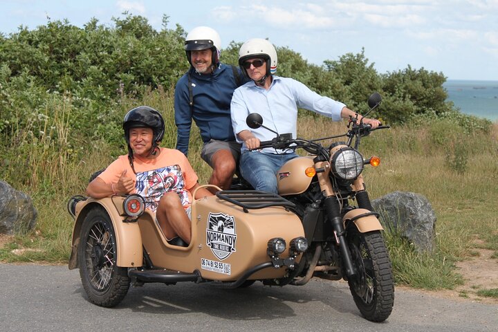 Normandy WWII Private Half-day Sidecar Tour From Bayeux