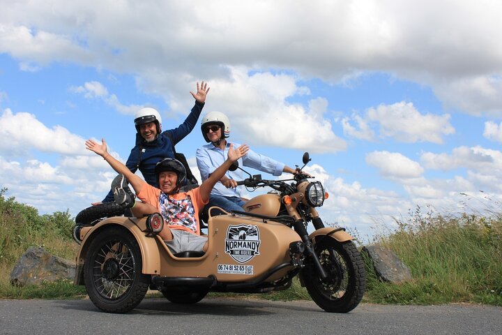 Normandy WWII Private Half-day Sidecar Tour From Bayeux