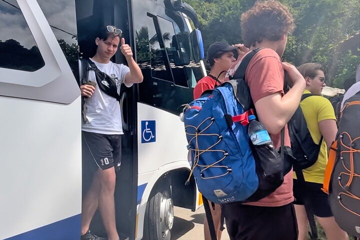 From Ilha Grande: shared shuttle to Rio de Janeiro