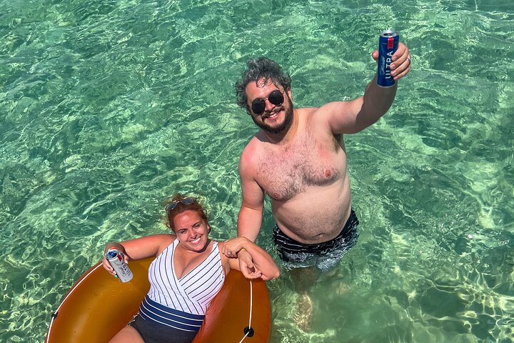 4 Hour Crab Island swim excursion in Destin!! Family friendly