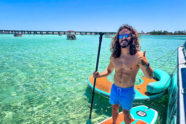 4 Hour Crab Island swim excursion in Destin!! Family friendly